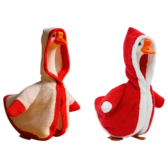 Nkmbld Goose Outfits Christmas Decoration Gooses Clothes 23 Inches Large White Gooses Decoration Clothing for Lawn Yard and Patio Decoration