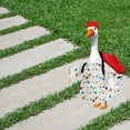 thumbnail image 1 of Nkmbld Goose Outfits Large White Holiday Decoration Easter Porch Clothes for Statue Patio Lawn Garden Decoration, 1 of 8