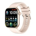 thumbnail image 1 of Nkmbld HD Rugged Smart Watch Clear Screen for Incoming Call Reminder Bluetooth Low Power Consumption Sedentary Reminder Sports Smartwatch, Gold, 1 of 8