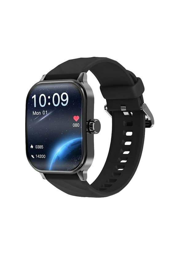 HD Rugged Smart Watch Curved Screen Sports Music Bluetooth Call Watch Step Counting Multi Functional Large Screen Smart Waterproof Wristwatches