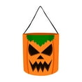 thumbnail image 1 of Nkmbld Halloween Cookies Goodie Gift Bags, Glowing Halloween Candy Bag Portable LED Light Emitting Halloween Sugar Storage Bag, Orange, 1 of 8