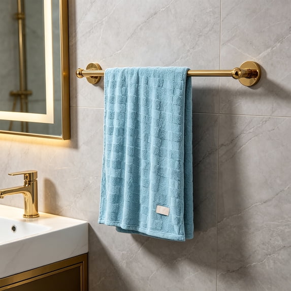 Nkmbld Hand Towels for Bathroom, Highly Absorbent Quick Dry Cotton Wash Cloth, Reusable Soft Face Towels for Bathroom, Gym, Hotel, Spa and Kitchen
