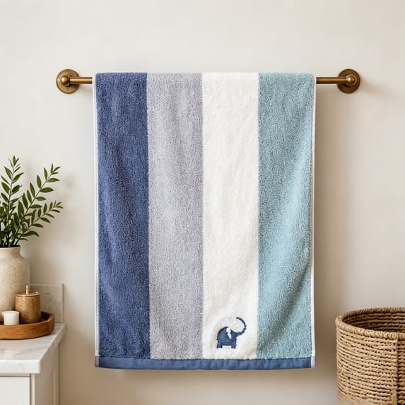 Nkmbld Hand Towels for Bathroom, Reusable 100% Cotton Towels for Bathroom, Kitchen, Hotel, Gym, Travel, Ultra Absorbent Bathroom Decor Face Towels