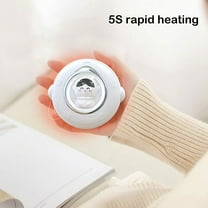 Nkmbld Hand Warmers Rechargeable, 2-in-1 Quick Charge Hand Warmer for Outdoor Indoor, Warmer Gift for Christmas, Golf, Camping, Hunting, White