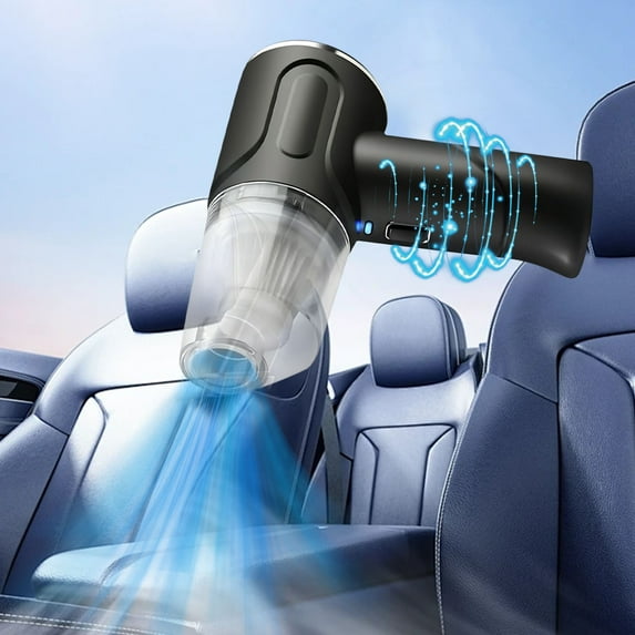 Nkmbld Handheld Vacuum Car Vacuum Cleaner 3000PA Suction Car Cordless Charging Vacuum Cleaner Portable Small Vacuum Cleaner for Home Car and Office, Father's Day Gifts