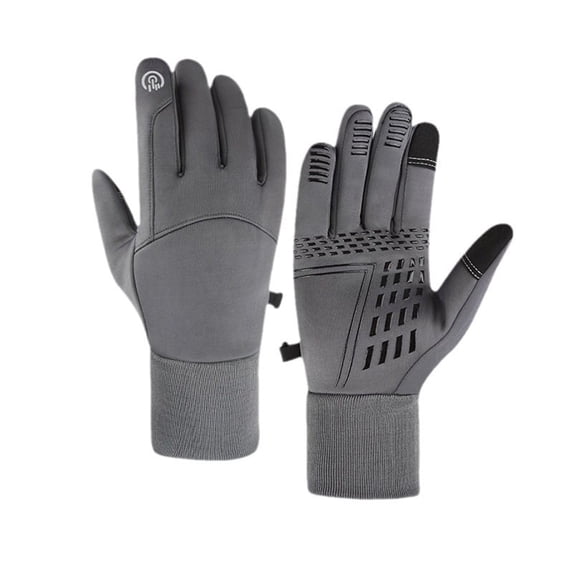 Nkmbld Heated Gloves for Men Women, Waterproof Anti-Slip Warm Touchscreen Gloves Liners for Cycling Biking Walking Sporting Driving