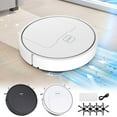 thumbnail image 1 of Nkmbld Household Self-Charging Robotic Vacuum 3 in 1 Mopping Robot Vacuum Cleaner with Schedule Wi-Fi/App Floor Sweeping Robot, White, 1 of 9