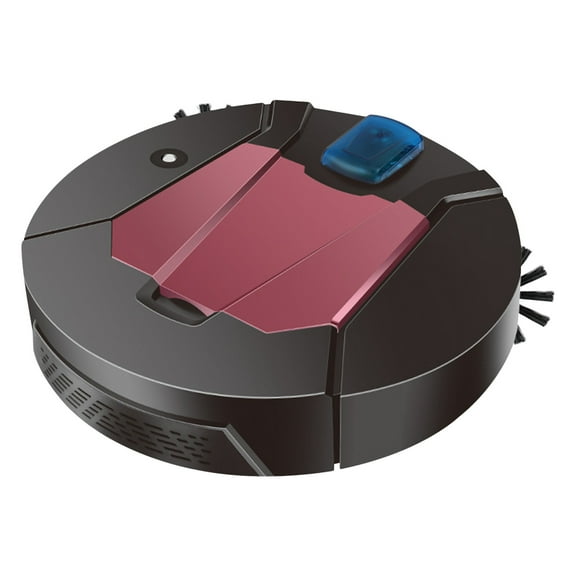 Nkmbld Household Self-Charging Robotic Vacuum Large Size Household Sweeping Robot Intelligent Mobile Suction Sweeping Drag Spray Machine, Black