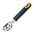 thumbnail image 1 of Nkmbld Ice Cream Scooper Can Be Clicked Out Heavy Duty Sturdy Spoon Kitchen Tools for Dough Sorbet Spoon Fruit Watermelon, Dishwasher Safe, Yellow, 1 of 5