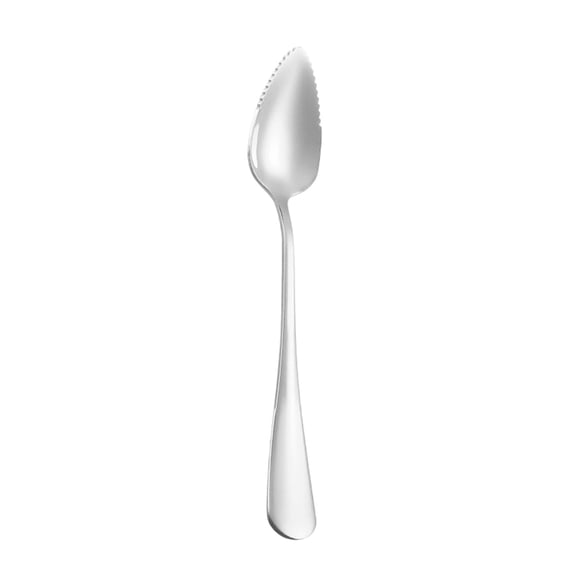 Nkmbld Ice Cream Scooper Stainless Steel Scraper Spoon Food Supplement Fruit Spoon Household Serrated Mud Spoon, Dishwasher Safe, Silver