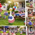 thumbnail image 1 of Nkmbld Independence Day Porch Goose Outfits 4th of July Goose Clothes Fits 23" Cement Plastic Goose Statue for Outdoor Lawn Garden Yard Patio Decor, 1 of 9