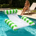 thumbnail image 1 of Nkmbld Inflatable Pool Floats Lounger for Adults, Thickened Pool Rafts Chairs with Mesh Seat, Hammock Noodles Lounger for Summer Water Party Lake Beach, 1 of 8