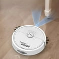 thumbnail image 1 of Nkmbld Intelligent Robot Sweeper with Low Noise Operation, Suction, and Dragging Integrated Fully Automatic Home Intelligent Vacuum Cleaner, White, 1 of 8