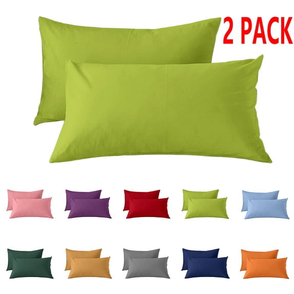 Nkmbld King Pillow Cases Set of 2, Super Soft Easy Care Microfiber Pillowcases with Envelope Closure, Comfortable and Breathable Pillow Protectors