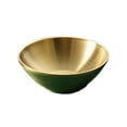 thumbnail image 1 of Nkmbld Large Ramen Bowl Stainless Steel Instant Noodle Bowl for Cereal, Salad, Pasta, Soup, Dessert, Serving etc, Gold, 1 of 8