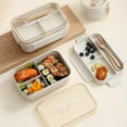 thumbnail image 1 of Nkmbld Lunch Box for Women, Portable Lunch Box Plastic Food Storage Containers, Microwave and Dishwasher Safe, Stackable Snack Boxes for Work and Travel, 1 of 8