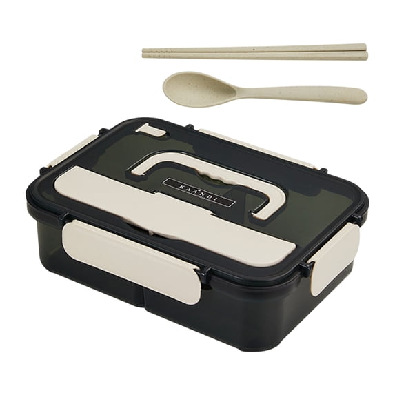 Nkmbld Lunch Box for Women, Large Capacity Lunch Box with Cutlery, All-in-One Portable Bento Box Leak-Proof Food Containers, BPA-Free, Microwave Safe