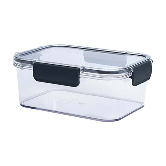 Nkmbld Lunch Box for Women, Transparent Sealed Preservation Box, Reusable Lunch Food Containers with Lids, Stackable Snack Boxes, Dishwasher Safe