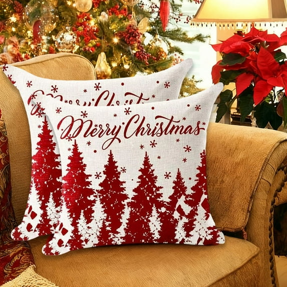 Nkmbld Merry Christmas Decorative Throw Pillow Covers Christmas Tree Pillow Toy Doll Home Sofa Cushion Puppet Doll