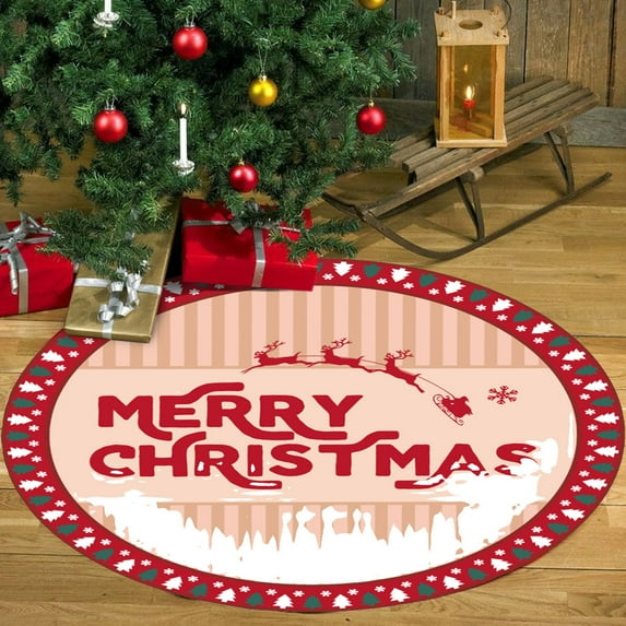 Nkmbld Merry Christmas Doormat, Xmas Front Door Welcome Mats, Outdoor Christmas Door Mat, Non-Slip Indoor Entrance Floor Mat, Holiday Home Decoration