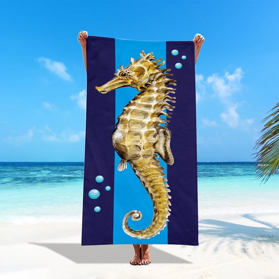 Nkmbld Microfiber Beach Towel, Lightweight Pool Towels Quick Dry Absorbent Beach Blanket Multi-Purpose Cooling Towels for Travel Swimming Pool