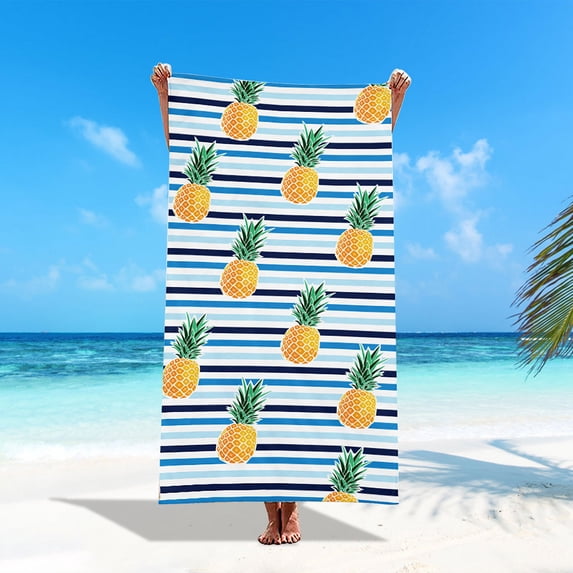 Nkmbld Microfiber Beach Towel, Lightweight Pool Towels Quick Dry Absorbent Beach Blanket Multi-Purpose Cooling Towels for Travel Swimming Pool