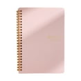 thumbnail image 1 of Nkmbld Notebooks for Work Weekly Planner with Lines for Diary Notes and Daily Planning Solid Hardcover Self Filling Schedule A5 Coil Notebook, Pink, 1 of 7