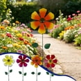 thumbnail image 1 of Nkmbld Outdoor Garden Statues Iron Flower Lawns Ornament for Courtyards, Flower Pots, Lawns, Flower Bed Decorations, Unique Housewarming Gifts, 1 of 8