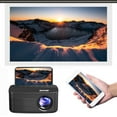 thumbnail image 1 of Nkmbld Outdoor Projector, Household Portable LED Mini Projector 100inch Wireless WiFi Phone Same Screen Projector for Home Entertainment, 1 of 9