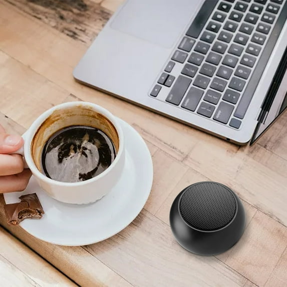 Nkmbld Outdoor Stereo Speakers Portable Small Retro Wireless Bluetooth Speaker, Suitable for Home Pool Beach, Boating, Hiking, Camping, Black