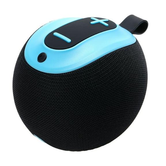 Nkmbld Outdoor Stereo Speakers TG623 Round Ball Speaker Outdoor Portable Gift Subwoofer 2 Channel Wireless Bluetooth Speaker, Blue