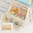 thumbnail image 1 of Nkmbld Pencil Case Large Capacity Pencil Pouch with Zipper, Multiple Pockets, Simple Sturdy Multifunctional Pencil Bag, 1 of 9