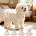 thumbnail image 1 of Nkmbld Pet Dresses Summer Breathable Pet Skirt for Small Medium Dogs Cats, Stylish Puppy Clothes Pet Party Outfit for Holiday Birthday Valentines, 1 of 9