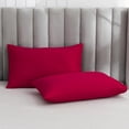 thumbnail image 1 of Nkmbld Pillow Cases King Size 2 Pack, Soft Bedding Pillow Cover with Envelope Closure, Easy Care Microfiber Pillowcases, Machine Washable Pillow Protectors, 1 of 8
