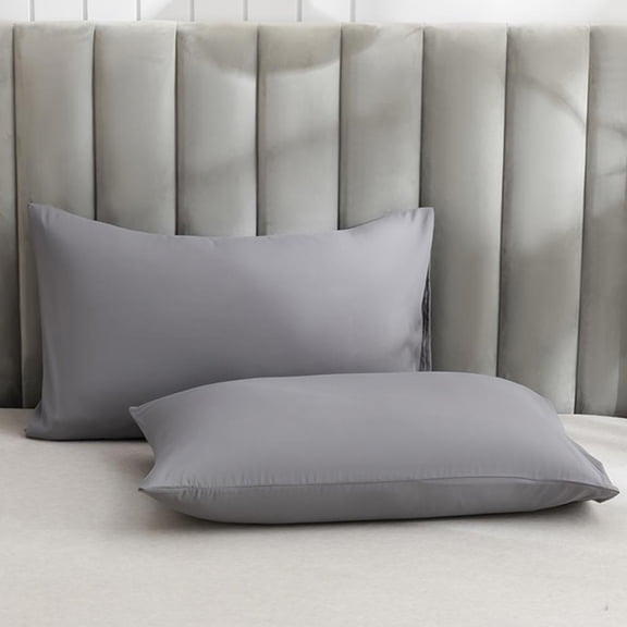 Nkmbld Pillow Cases Queen Size 2 Pack, Soft Bedding Pillow Cover with Envelope Closure, Easy Care Microfiber Pillowcases, Machine Washable Pillow Protectors