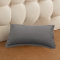 thumbnail image 1 of Nkmbld Pillow Cases Standard Size, Solid Color Cooling Pillowcases with Envelope Closure, Machine Washable Pillow Protectors, Gifts for Women Men, Gray, 1 of 8