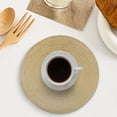 thumbnail image 1 of Nkmbld Placemats Set of 3, Woven Placemats Non-Slip Stain Resistant Kitchen Table Placemats, Reusable Table Mats for Kitchen Dining Holiday Decorations, 1 of 8