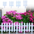 thumbnail image 1 of Nkmbld Plastic Garden Fence Border, Decorative Mini Picket Fence for Small Flower Path Tree Yard Pet Barrier, Lightweight Landscape Edging Panels, 1 of 8