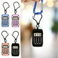 thumbnail image 1 of Nkmbld Pocket Size Calculator Cute Mini Keychain Digital Calculators, 8-Digit LCD Display, Small Calculator Standard Function Electronics, 1 of 8