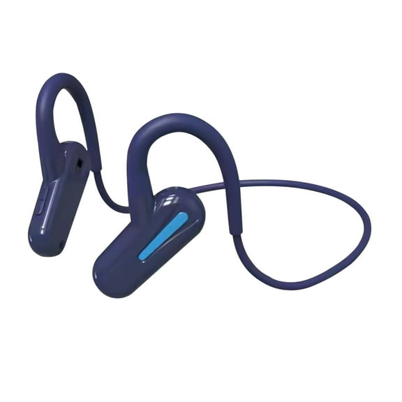 Nkmbld Portable Bluetooth Headphones with Clear Calls, Deep Bass, Comfortable Fit,Multipoint Connection,for Talk/Music/Work, Blue
