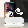 thumbnail image 1 of Nkmbld Portable Bluetooth Headphones Wireless Not In-ear Integrated Battery Life Up to 36H High Definition Noise Cancellation Call Directional Sound Transmission, White, 1 of 9