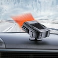 thumbnail image 1 of Nkmbld Portable Car Heater with Cooling Function, 2 in 1 Automobile Windshield Fast Heaters Car Heater That Plugs into Cigarette Lighter for Car, Black, 1 of 8