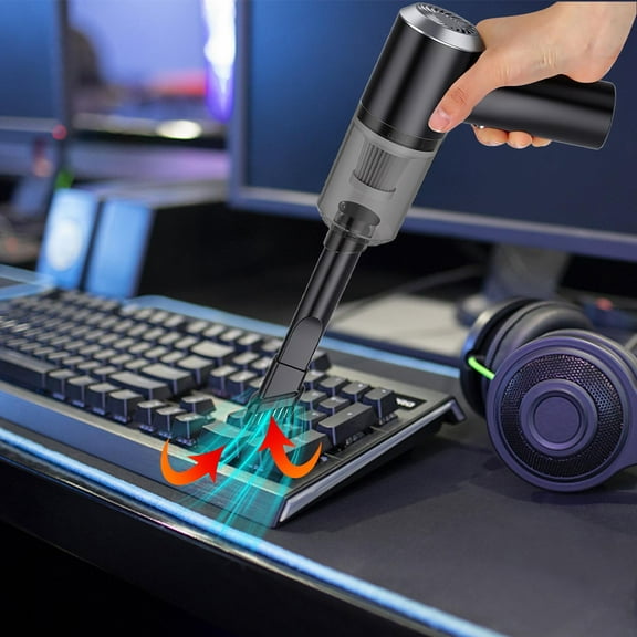 Nkmbld Portable Car Vacuum Cleaner Dry/Net Handheld Vacuum Cleaner for Hard Floor/Carpet/Pet Hair/Car, Birthday Gifts