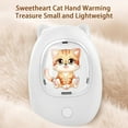 thumbnail image 1 of Nkmbld Portable Electric Hand Warmer, 20Hrs Long Heating Electric Hand Warmer, Portable Pocket Heater, Winter Gifts for Men Women, White, 1 of 8