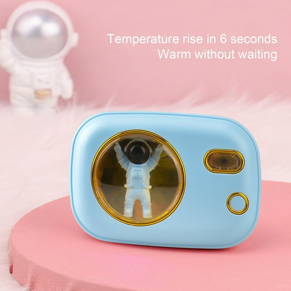 Nkmbld Portable Hand Warmer Rechargeable, Quick Charge Portable Hand Warmer Great Gift for Christmas Outdoors, Hunting, Golf, Camping, Blue