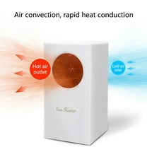 Nkmbld Portable Space Heater for Indoor Use with Thermostat, Heater Household Radiator Dormitory Desktop Radiator, Quiet Safety Heating