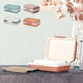 thumbnail image 1 of Nkmbld Portable Travel Soap Box, Leakproof Soap Container with Lid, Shatterproof Travel Soap Holder for Bathroom, Gym, Camping, Vacation, Blue, 1 of 9
