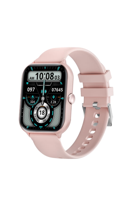 Portable Wristwatches Smart Watch Bluetooth Call Men's Full Fitness Women's Sleep Monitoring Smart Watch, Pink