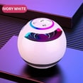 thumbnail image 1 of Nkmbld Powered Subwoofer Intelligent Bluetooth Speaker High Sound Quality Large Volume Home Card Insertion Speaker, Graduation Gift, White, 1 of 5