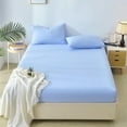 thumbnail image 1 of Nkmbld Queen Fitted Sheet, All Inclusive Mattress Protection Bed Cover, Super Soft Deep Pocket Bottom Sheets for Women, Men, Luxury Hotel Quality, 1 of 8